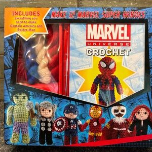 Marvel Crochet Spider-Man Kit - Red and Blue